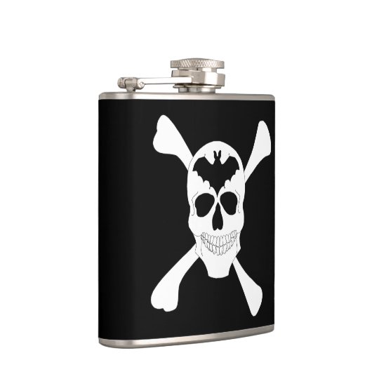 Schuif- en beenderkolf heupfles (Rechts)