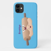 Schuif- en deegbankbakkerij voor cartoon Case-Mate iPhone case (Achterkant)