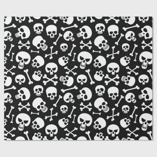 Schuif- en kruisbeenderen cadeaupapier (Vlak)