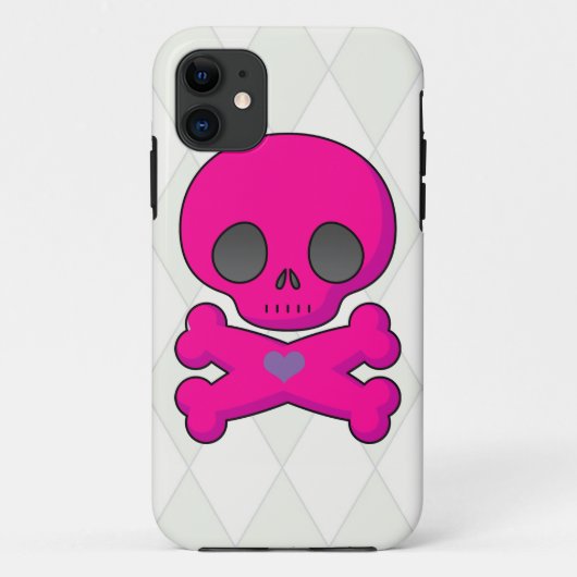 Schuif- en kruisbeenderen Case-Mate iPhone case (Achterkant)