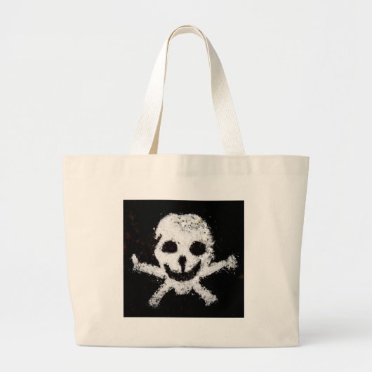 Schuif- en kruisbeenderen grote tote bag (Voorkant)