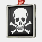 Schuif- en kruisbeenderen metalen ornament (Links)