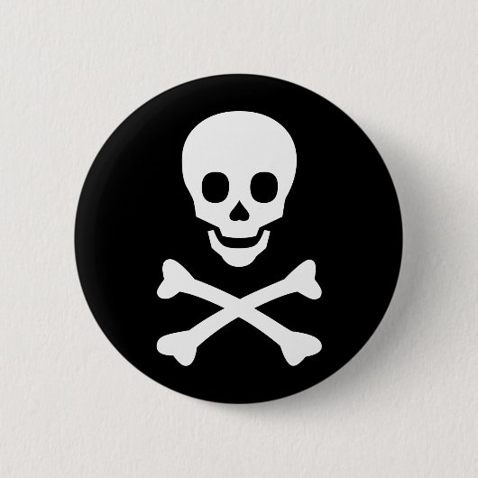 Schuif- en kruisbeenderen ronde button 5,7 cm (Voorkant)