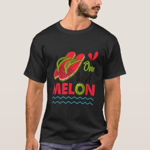 Schuif er een in een Melon Summer Teenslippers Wat T-shirt