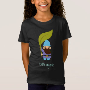 Schuif-gnomen-gnomen, biologisch t-shirt