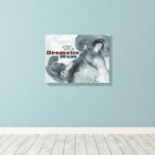 Schuif het dramatische muis CC0395 canvas (Insitu (Houten vloer))