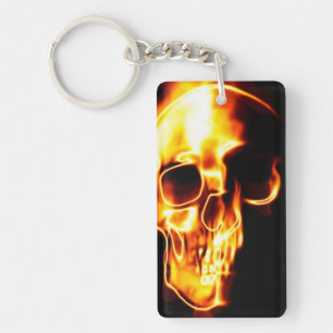 Schuif in brand sleutelhanger