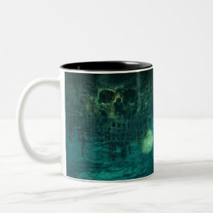 Schuif in Watery Grave Tweekleurige Koffiemok