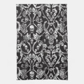 Schuif in zwart-wit. theedoek (Verticaal)