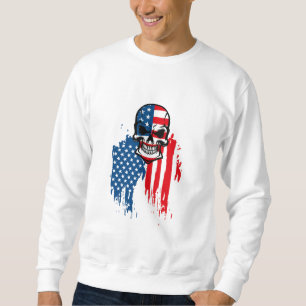 Schuif met Amerikaanse vlag Trui