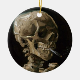 Schuif met Burning Cigarette Vincent van Gogh Art Keramisch Ornament