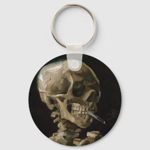 Schuif met Burning Cigarette Vincent van Gogh Art Sleutelhanger