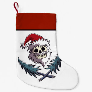 Schuif met de staart kleine kerstsok
