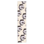 Schuif met de staart korte tafelloper (Voorkant)