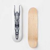 Schuif met horens skateboard (Voorkant)