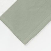 Schuif met schaapverdische mantel fleece deken (Hoek)