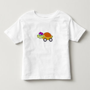 Schuif met Shell als auto Kinder Shirts