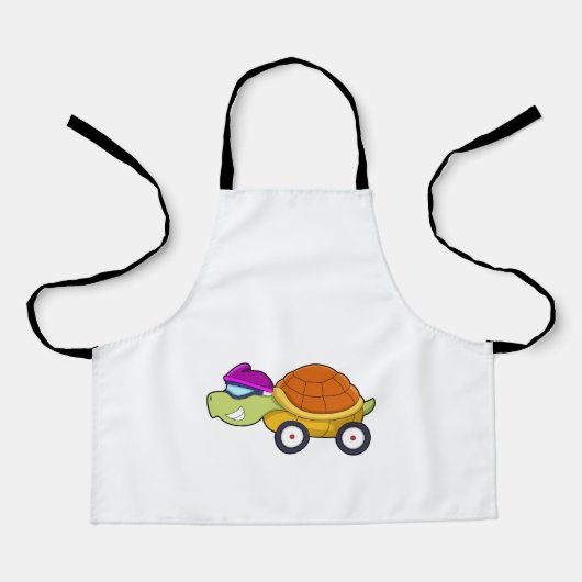 Schuif met Shell als auto Schort (Voorkant)