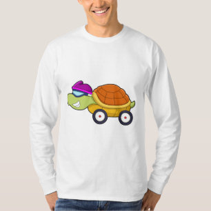 Schuif met Shell als auto T-shirt