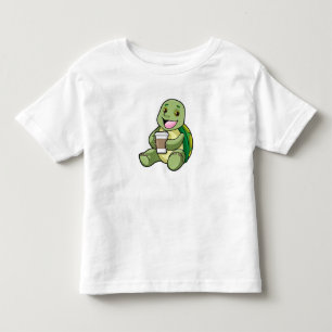 Schuif met Shell & Coffee om te gaan Kinder Shirts