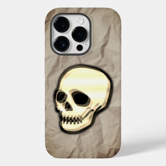 Schuif op de achtergrond van papiertextuur Case-Mate iPhone case (Achterkant)