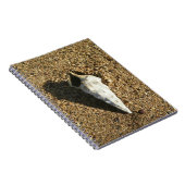 Schuif op het strand notitieboek (Rechterzijde)