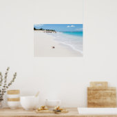Schuif op het strand poster (Keuken)