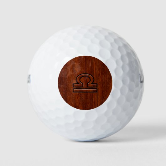 Schuif op Mahogany Style Decor Golfballen (Voorkant)