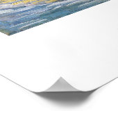 Schuif op Montmartre (1887) van Van Gogh Poster (Hoek)