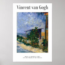 Schuif op Montmartre (1887) van Van Gogh