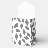 Schuif patroonbladeren bedankdoosjes (Geopend)