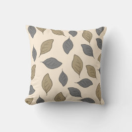 Schuif patroonbladeren kussen