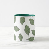 Schuif patroonbladeren mok (Midden)