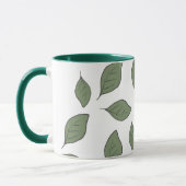 Schuif patroonbladeren mok (Links)