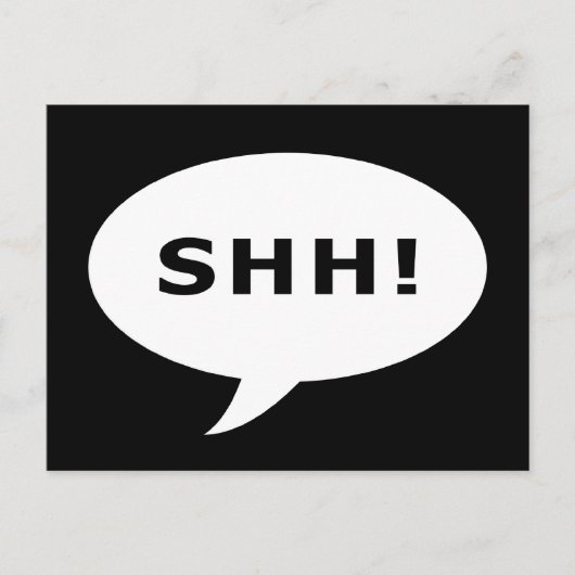 Schuif, praten belletje briefkaart (Voorkant)