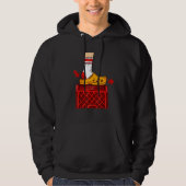 Schuif Schuif Schoefdiagram Crate Challenge Hoodie (Voorkant)