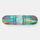 Schuif Streak Skateboard Deck (Horizontaal)