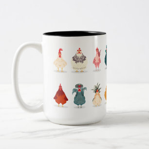  Schuif Tweekleurige Koffiemok