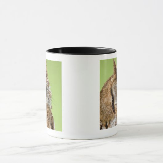 Schuif-uil portret mok (Midden)