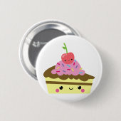 Schuif van de Kawaii Ice Cream Cake Ronde Button 5,7 Cm (Voorkant /achterkant)
