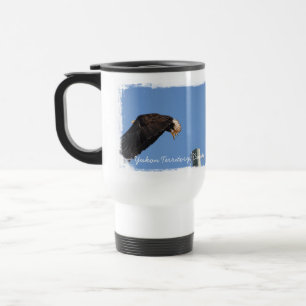 Schuif van het geloof; Yukon Territory Souvenir Reisbeker