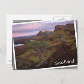 Schuif zonnopend landschap op Skye Briefkaart (Voorkant / Achterkant)