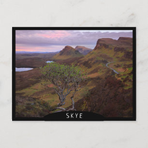 Schuif zonnopend landschap op Skye Briefkaart