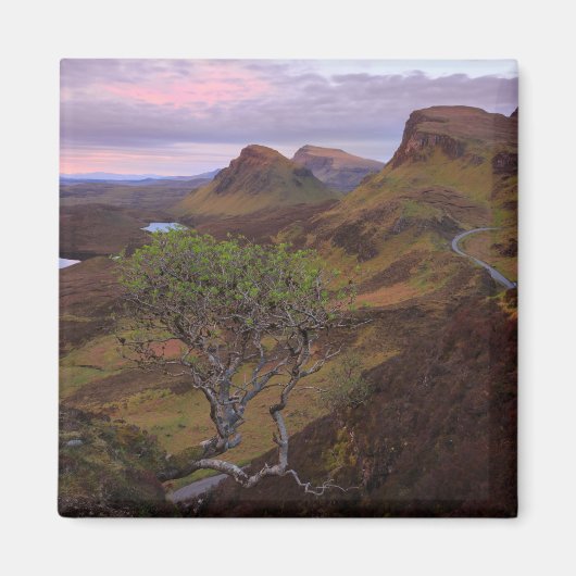 Schuif zonnopend landschap op Skye Magneet (Voorkant)