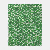 Schuifbalpatroon Fleece Deken (Voorkant)