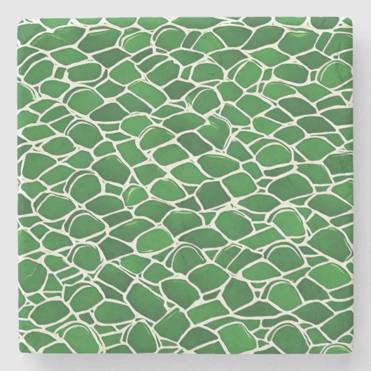 Schuifbalpatroon Stenen Onderzetter (Voorkant)