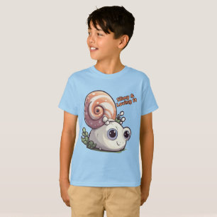 Schuifje en liefhebbend t-shirt