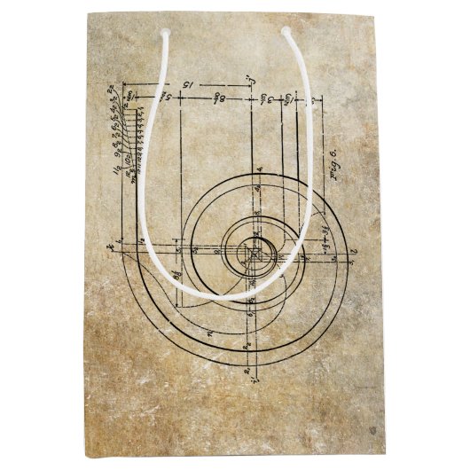 Schuifkolomarchitectuur Medium Cadeauzakje (Voorkant)