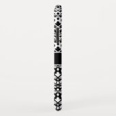 Schuifscherm 2Part Ptn BW & Band (gepersonaliseerd Case-Mate iPhone Case (Achterkant/rechts)