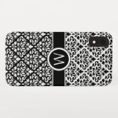 Schuifscherm 2Part Ptn BW & Band (gepersonaliseerd Case-Mate iPhone Case (Achterkant (horizontaal))